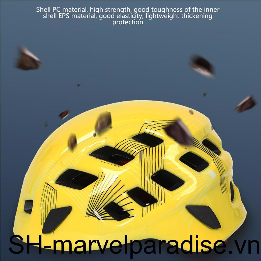Mũ Bảo Hiểm Bảo Vệ Đầu Có Thể Điều Chỉnh Dùng Khi Leo Núi / Chạy Xe