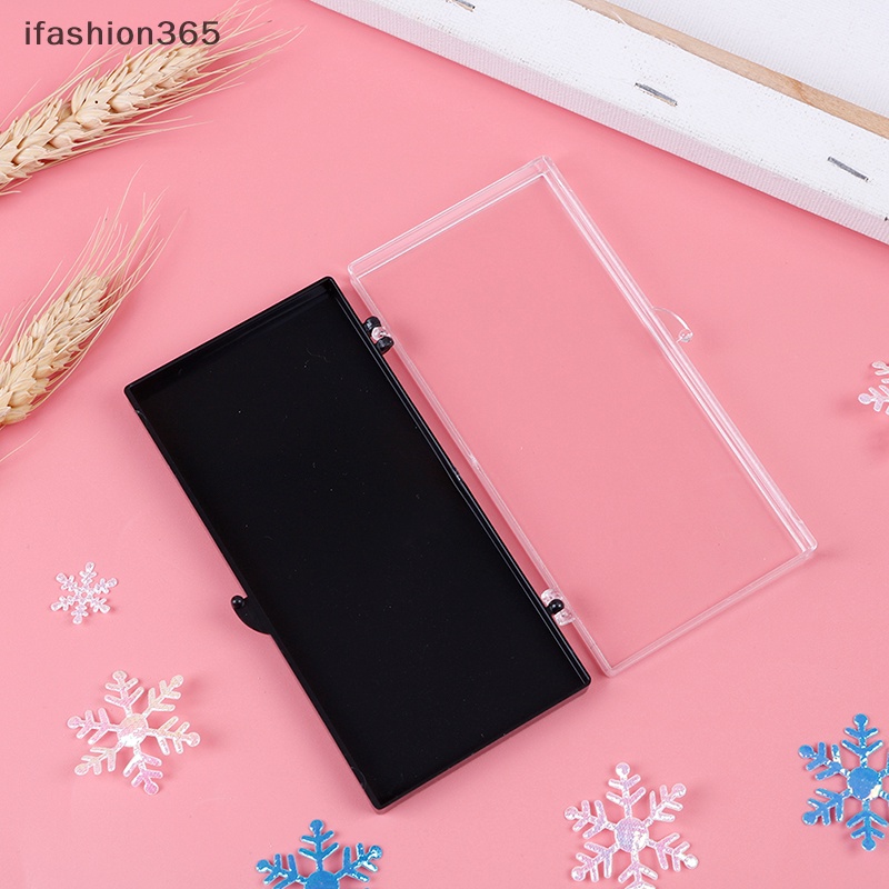 Hộp Đựng Lông Mi Giả Có Nắp Màu Đen Trong Suốt ifashion365