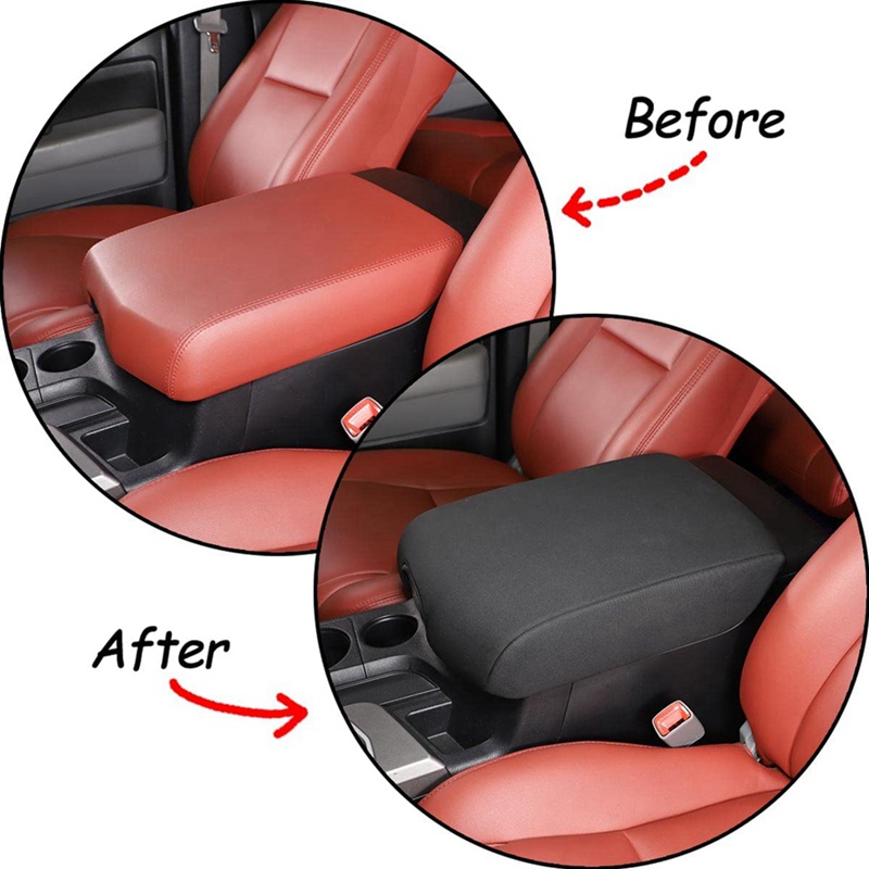 Vỏ Bọc Hộp Tỳ Tay Màu Đen Cho Xe Hơi Toyota Tundra 2007 2008 2009 2010 2011 2012 2013