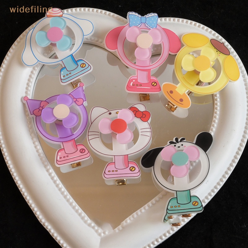 Kẹp Tóc Hình Nhân Vật Hoạt Hình Sanrio Hello Kitty My Melody Cinnamoroll Dễ Thương