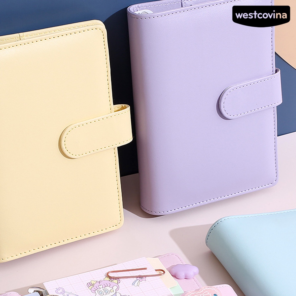 [WSTN]✎Sổ Ghi Chú Cứng Hình Chữ Nhật Trang Trí Sổ Tay Nhật Ký Dành Cho Lớp Học