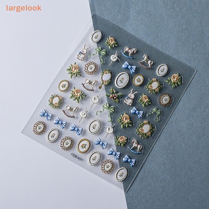 1 Tấm Hình Dán Móng Tay Phong Cách Bohemia