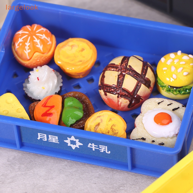 Giỏ Đựng Bánh Mì / Sữa / Thức Uống Trang Trí Nhà Búp Bê 1: 12