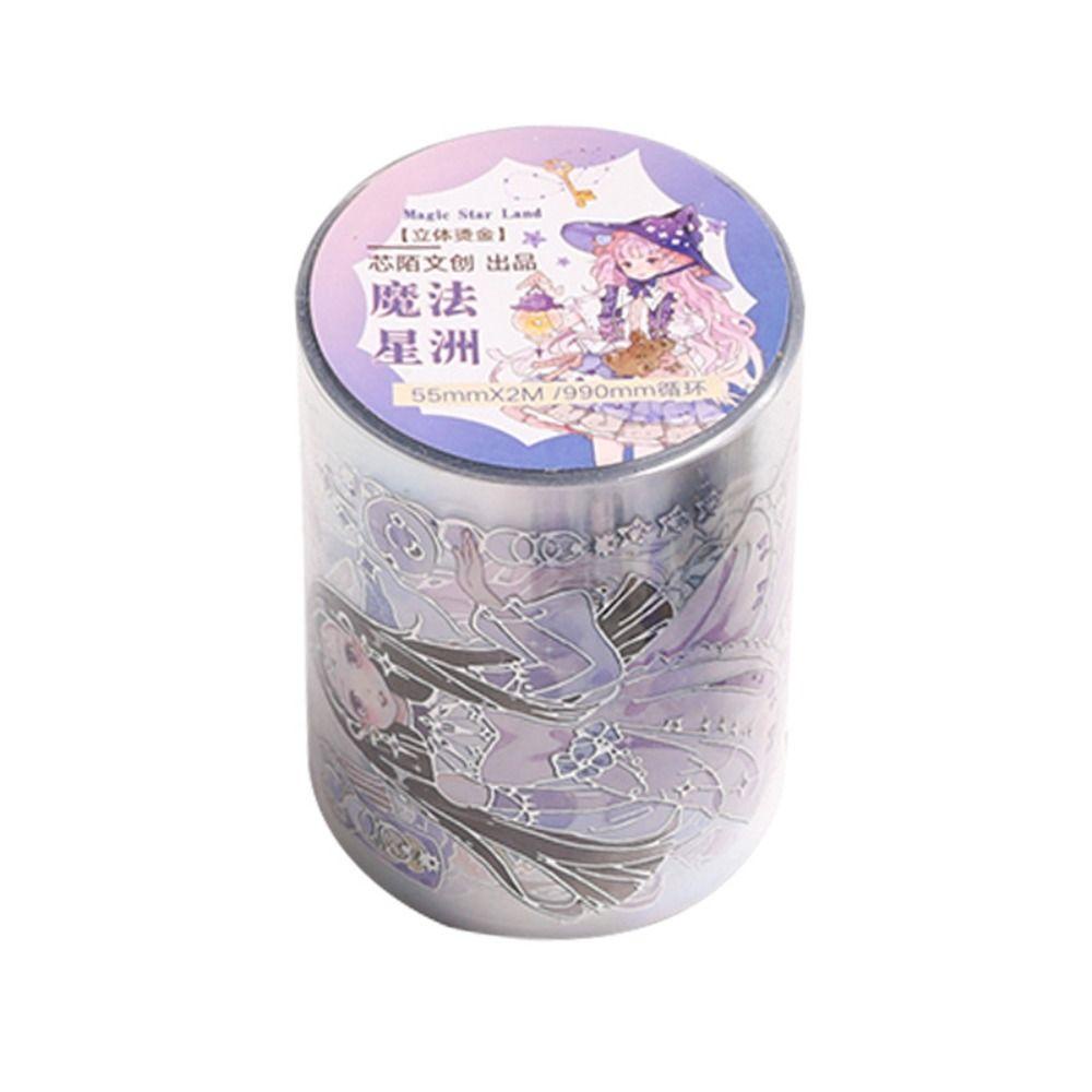 DYRUIDOJ Băng Keo Collage Ma Thuật Chống Thấm Nước Dễ Thương Cho Học Sinh