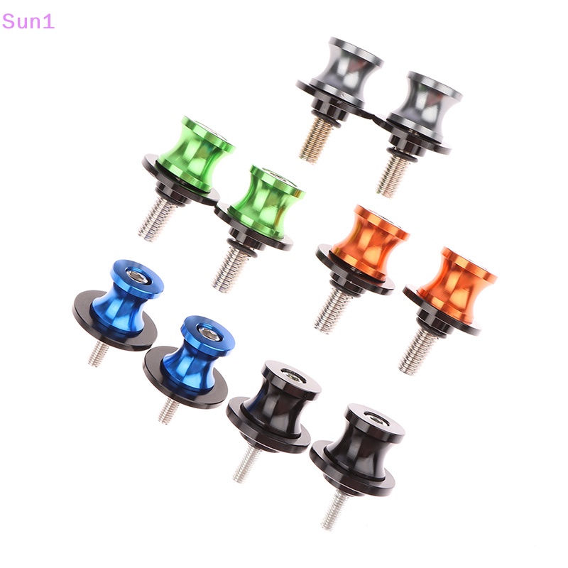 Set 2 Ốc Vít 6MM 10MM Chuyên Dụng Cho Xe Hơi / Mô Tô Thể Thao