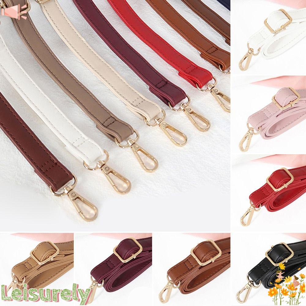 LEILY Dây Đeo Túi Xách Bằng Da 130cm Có Thể Tháo Rời Thời Trang Cho Nữ