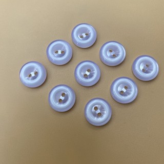 (Set 10 cái) Nút Áo Sơ Mi Trơn Màu Size 12mm (1.2cm)