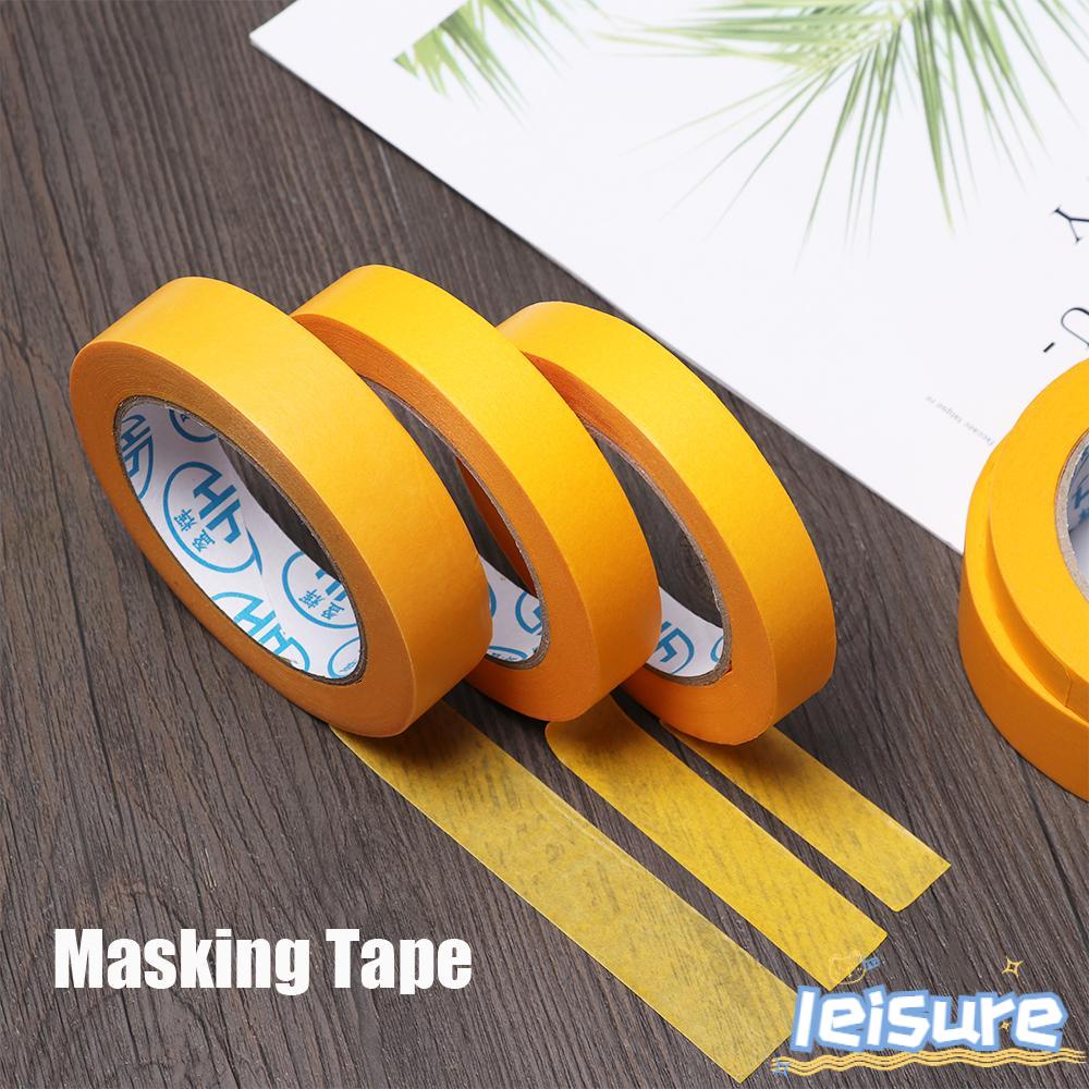 LEISURE 1 Cuộn Băng Keo Giấy Vẽ Trang Trí Xe Hơi 50M 1 Cái