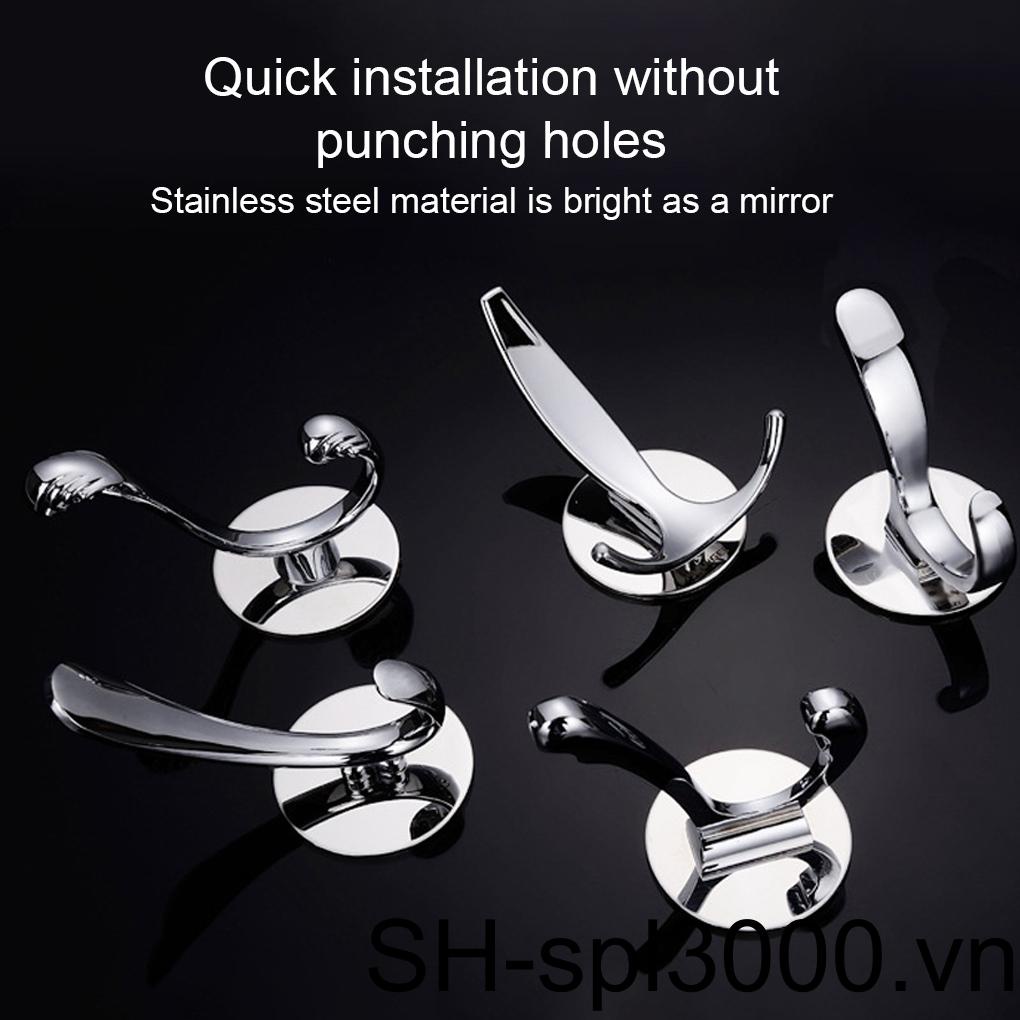 Wopeite Móc Treo Khăn - Bằng Thép Không Gỉ Chịu Tải Mạnh Không Cần Khoan Thiết Kế Tối Giản