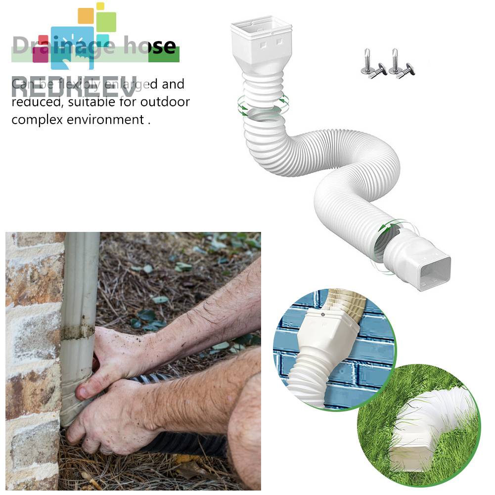 Ống Thoát Nước Nối Dài Linh Hoạt Tiện Dụng Cho Bồn Nước Mưa