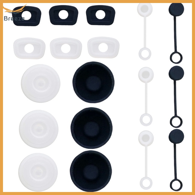 Bộ 9 Nắp Đậy Cốc Nước Bằng Silicone Chống Tràn Chống Bụi Tái Sử Dụng Tiện Lợi 1.0 20oz / 30oz