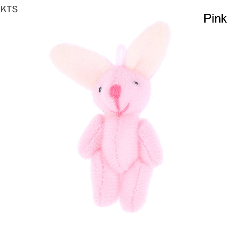 Thỏ Nhồi Bông 4.5CM Treo Móc Khóa Trang Trí Dễ Thương