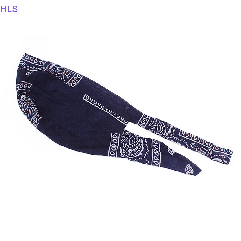 [HLS] Khăn Trùm Đầu Bandana Bằng Vải Cotton Thấm Hút Mồ Hôi Phong Cách Hip hop Đi Xe Đạp Cho Nam Và Nữ