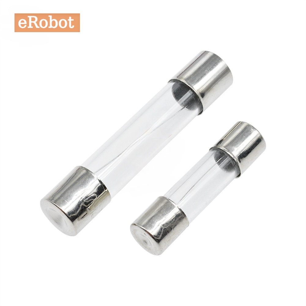 Set 10 Cầu Chì Ống Thủy Tinh 5x20mm 6x30mm 250V 0.1A 0.2A 0.5A 0.8A 1A 2A 2.5A 3A 4A 5A 6.3A 7A 8A 10A 12A 15A 20A 30A
