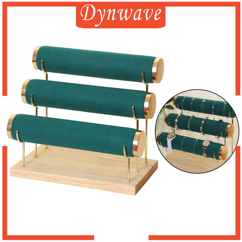 Giá Đỡ Trưng Bày Vòng Tay / Kẹp Tóc Bằng Vải Nhung Tinh