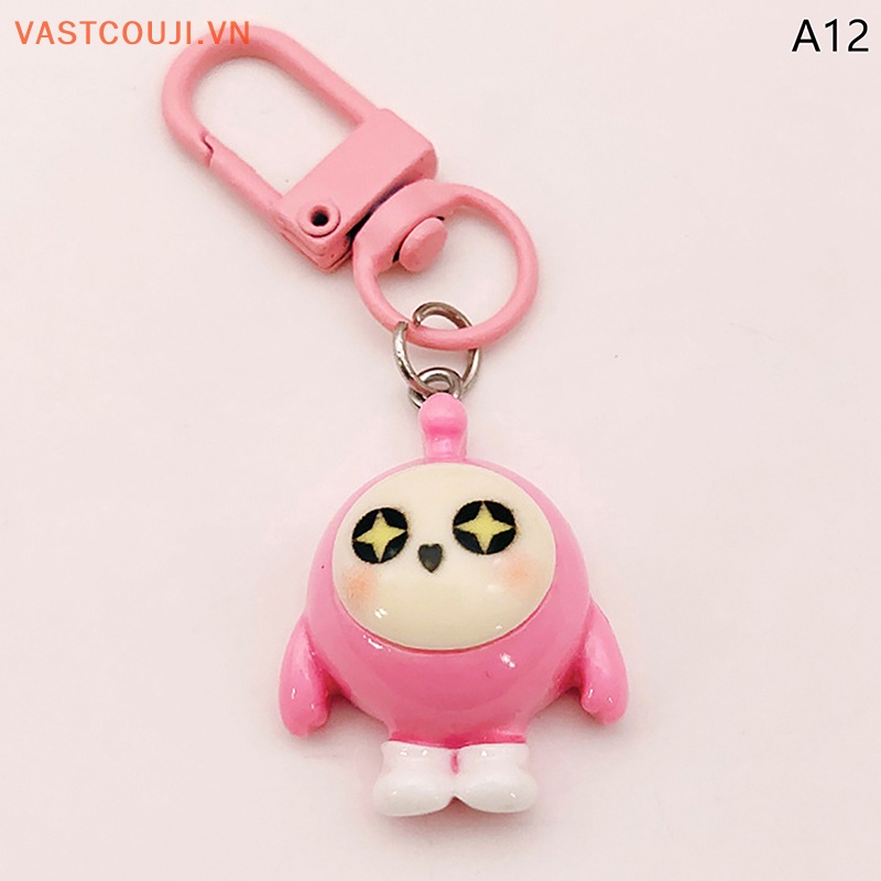 Móc Khóa Hình Quả Trứng Búp Bê VASTJI Dễ Thương