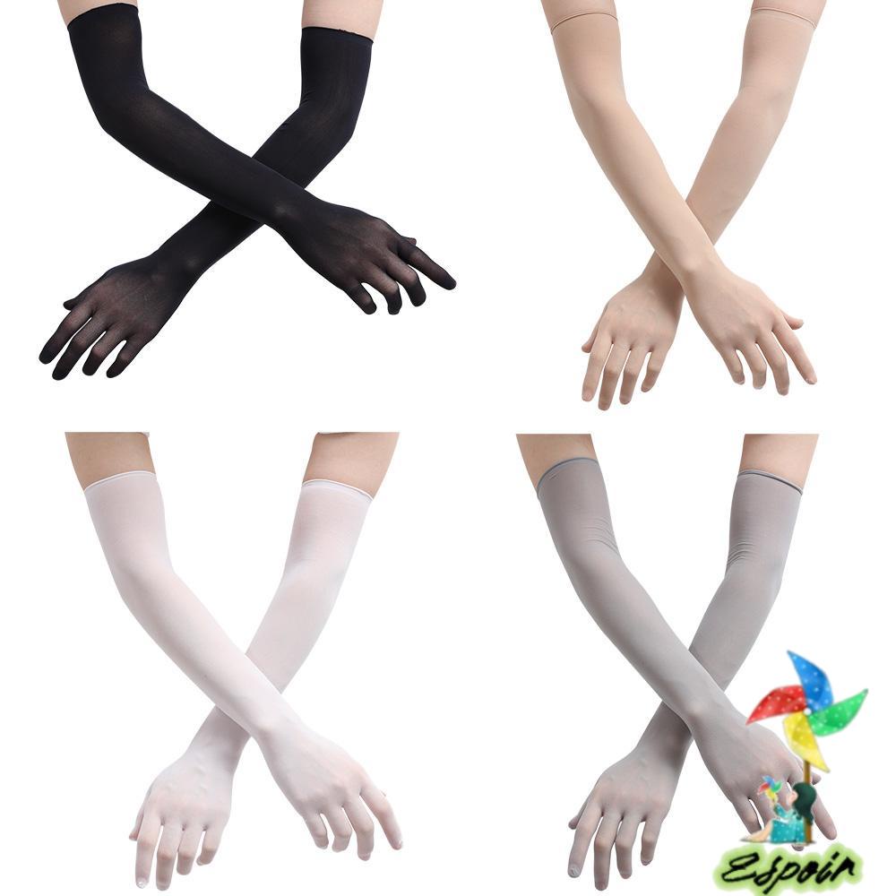 ESPO Găng Tay Lưới Xỏ Ngón Trong Suốt Cho Nữ