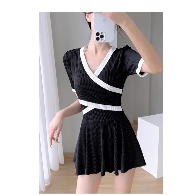 Bộ Đồ Bơi Mùa Hè Kích Thước Lớn Che Phủ Kín Đáo Cho Nữ 100kg 2023