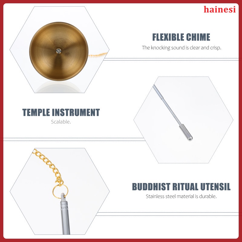 Bộ Phụ Kiện Chuông Gõ Tập Yoga Bằng Gỗ hainesi.vn