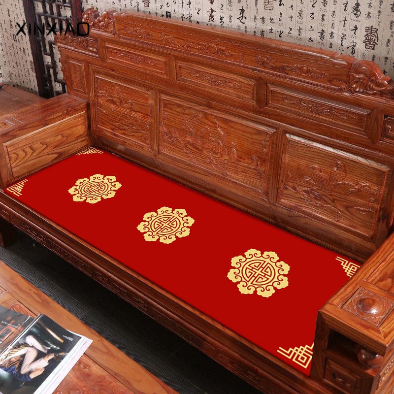 Đệm Lót Ghế sofa Gỗ Chống Trượt Phong Cách Trung Hoa