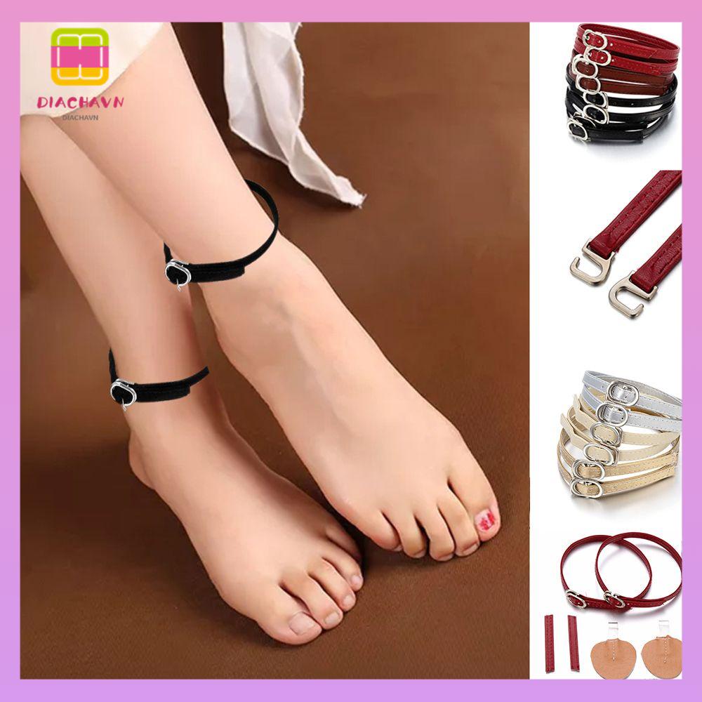 DIACHAVN Dây Kim Loại Đeo Giày Cao Gót Thời Trang