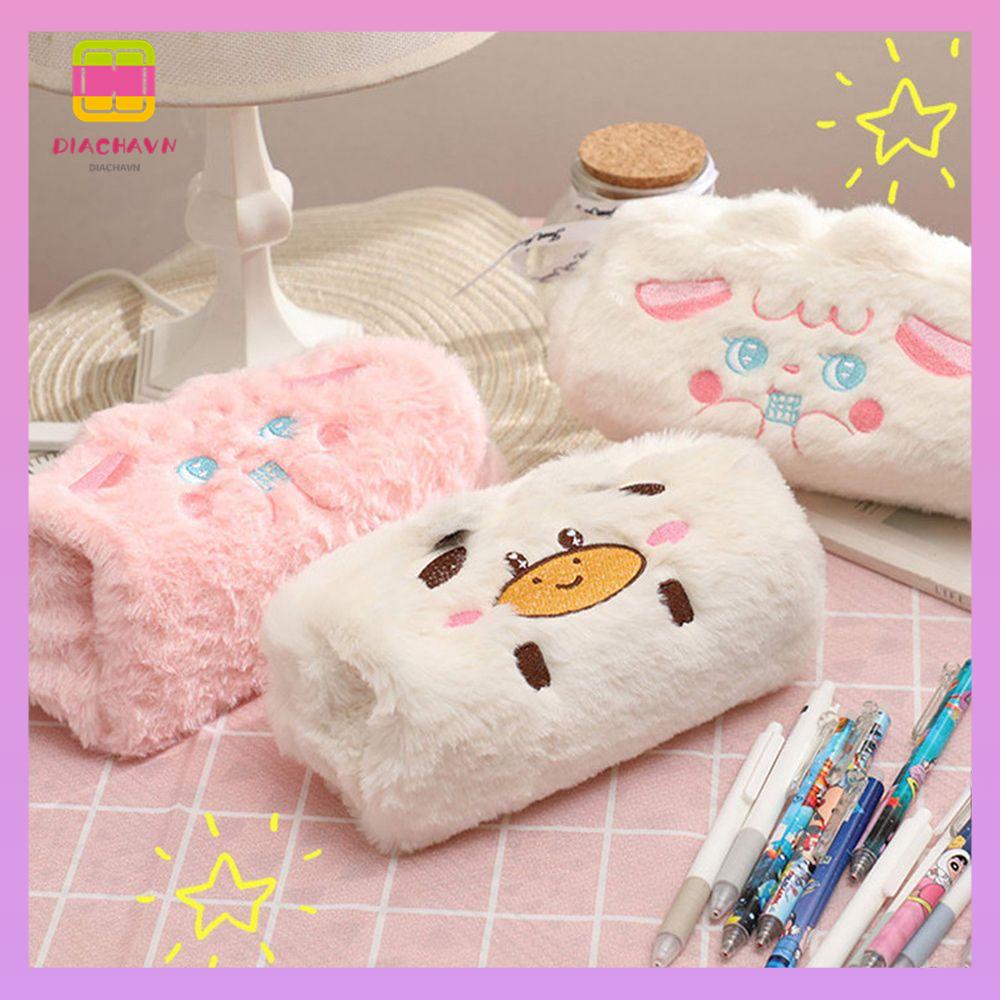 DIACHAVN Túi Đựng Bút Hình Hoạt Hình Đáng Yêu