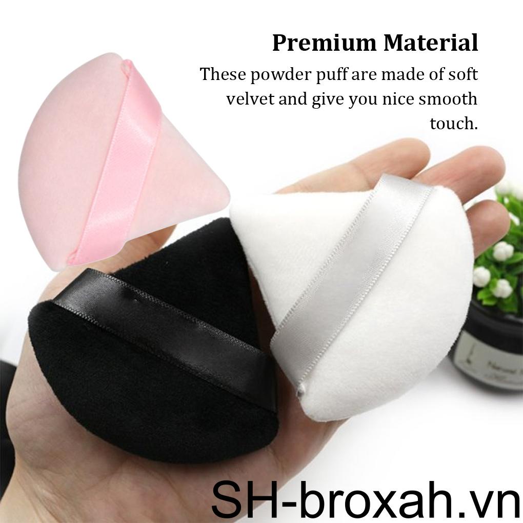 Mút Trang Điểm Bằng Nhung Lông Đàn Hồi Có Thể Giặt Sạch