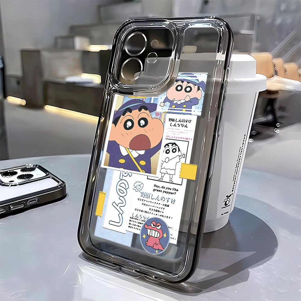 Ốp Điện Thoại Dẻo Họa Tiết Hoạt Hình Shin-Chan Dễ Thương Cho Iphone14Promax 12 1113 78piPhone14Promax 39ZK