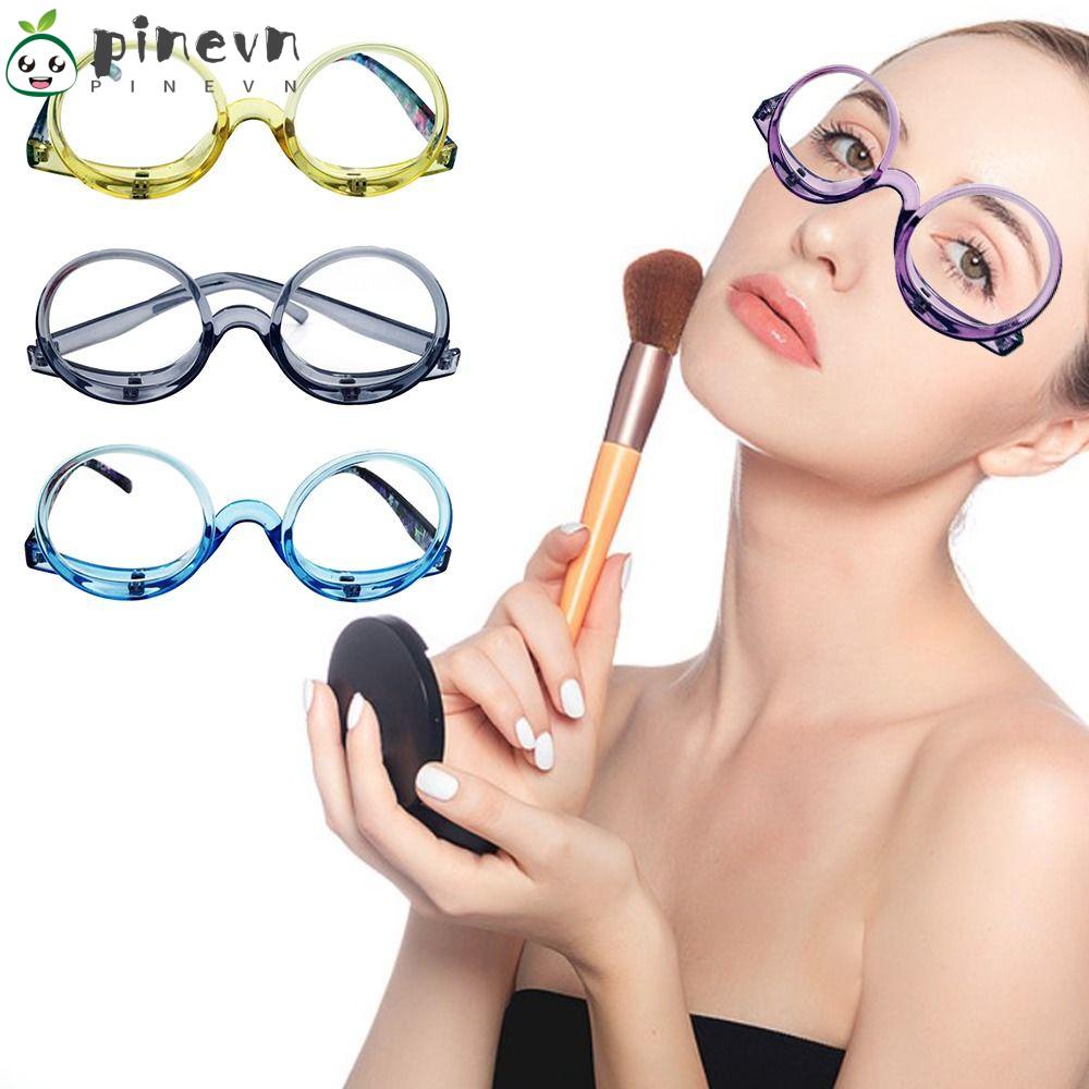 PINEVN Kính Đọc Sách Trang Điểm Dạng Xoay + Kính Lúp 1.00 ~ + 4.0 Diopter