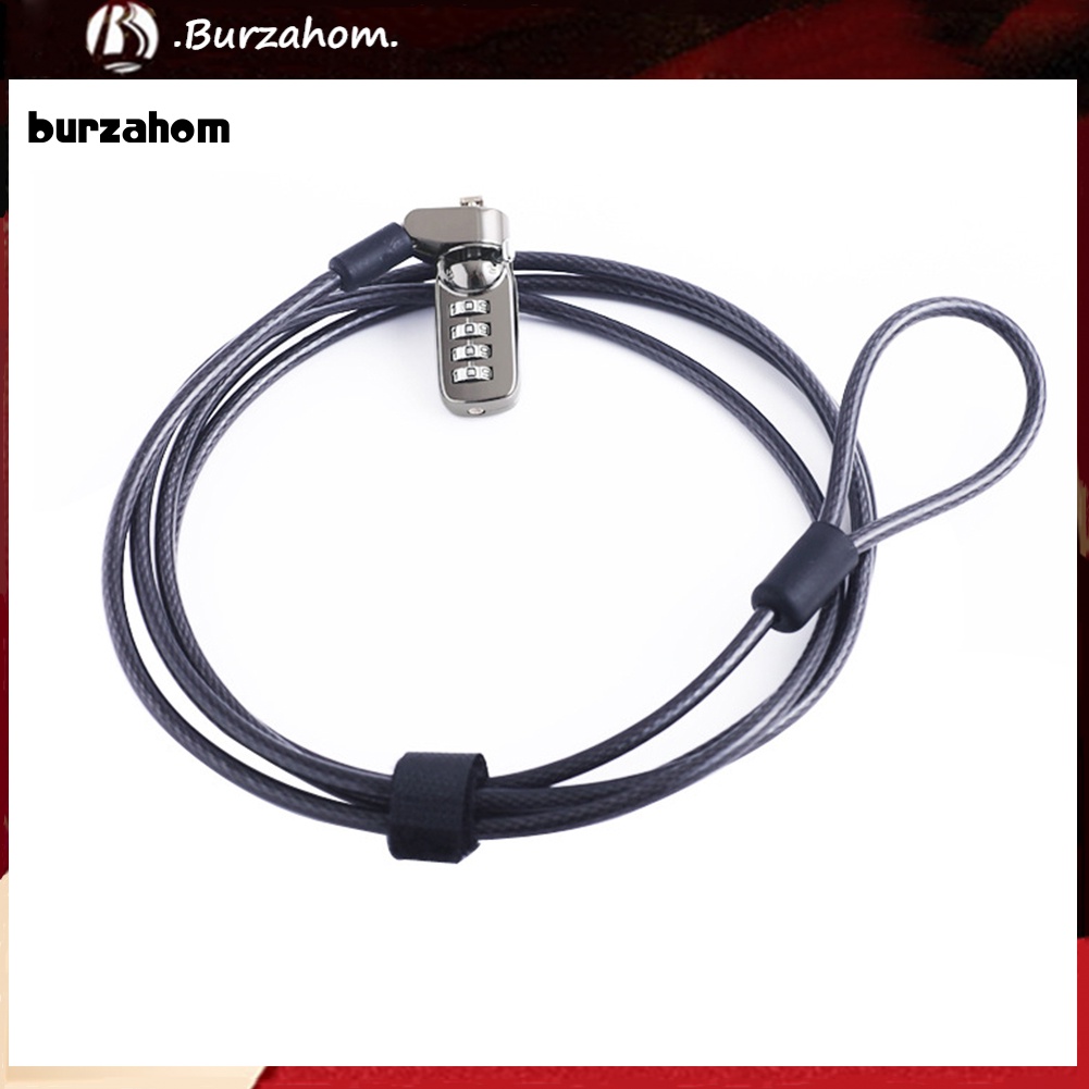Dây Cáp Khóa Mật Khẩu Thông Dụng Chống Trộm Bằng PC Thông Dụng Cho Laptop / Máy Tính