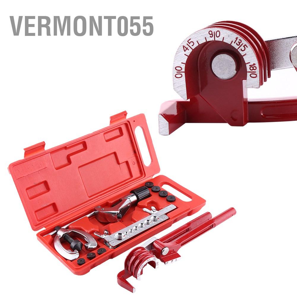 Vermont055 Bộ dụng cụ loe ống 11pc sửa chữa phanh nhiên liệu với bộ công uốn cắt