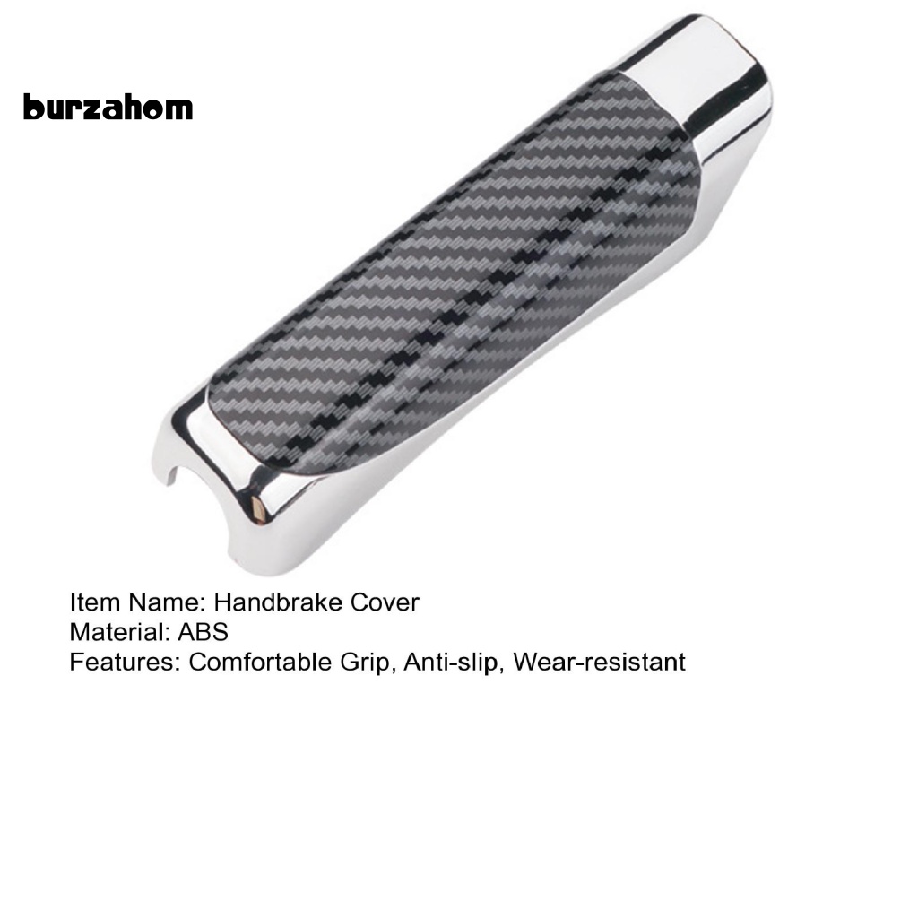 Vỏ Bọc Phanh Tay Xe Hơi Bằng Sợi Carbon Chống Trượt Thông Dụng