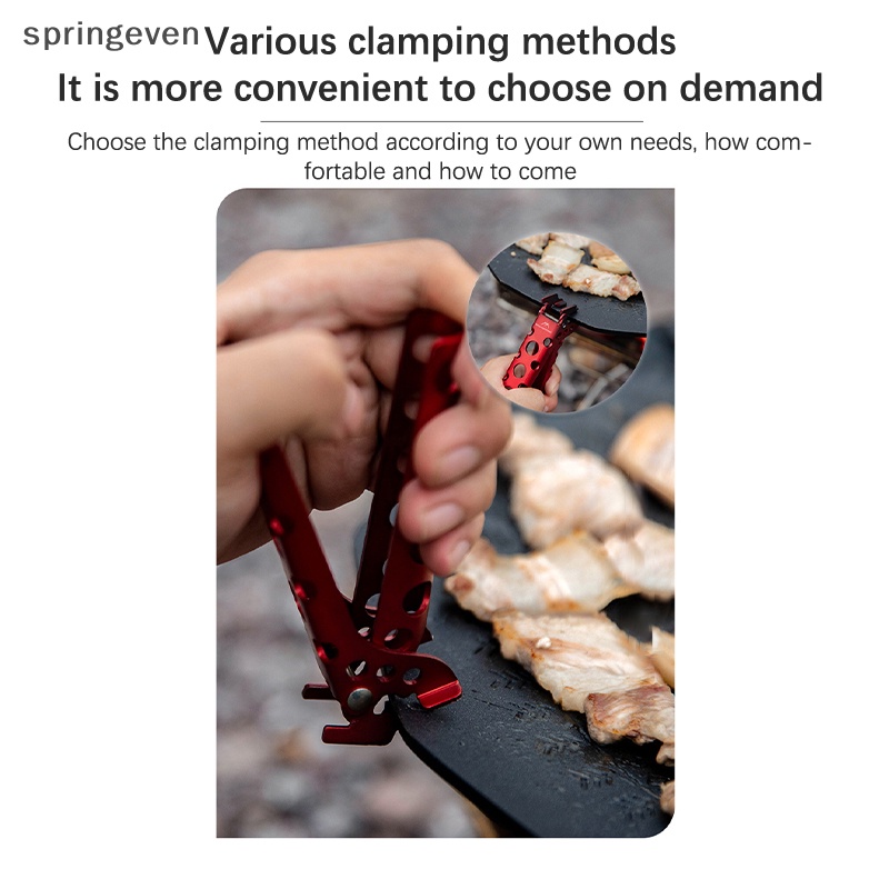 Giá Đỡ Kẹp Nhấc Nồi Bằng Nhôm Chống Nóng Tiện Dụng Cho Cắm Trại