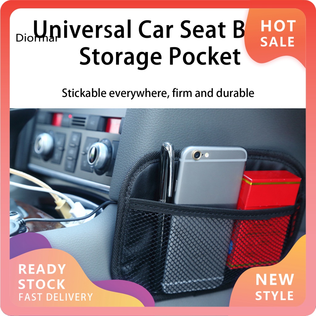 Túi Lưới Đựng Đồ Đa Năng Có Thể Tái Sử Dụng Cho Xe Hơi