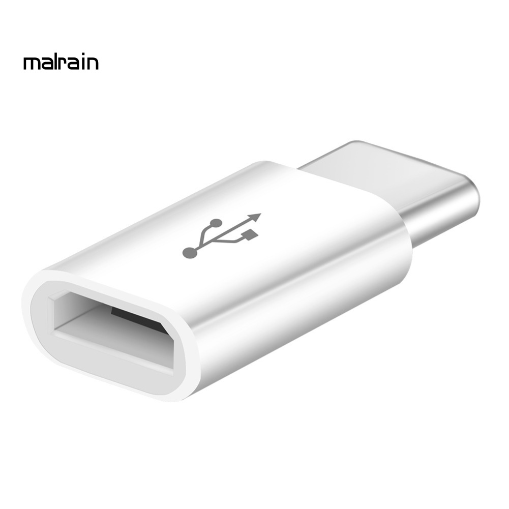 Đầu Chuyển Đổi Micro USB Cái Sang Type-C Đực OTG Cho Điện Thoại