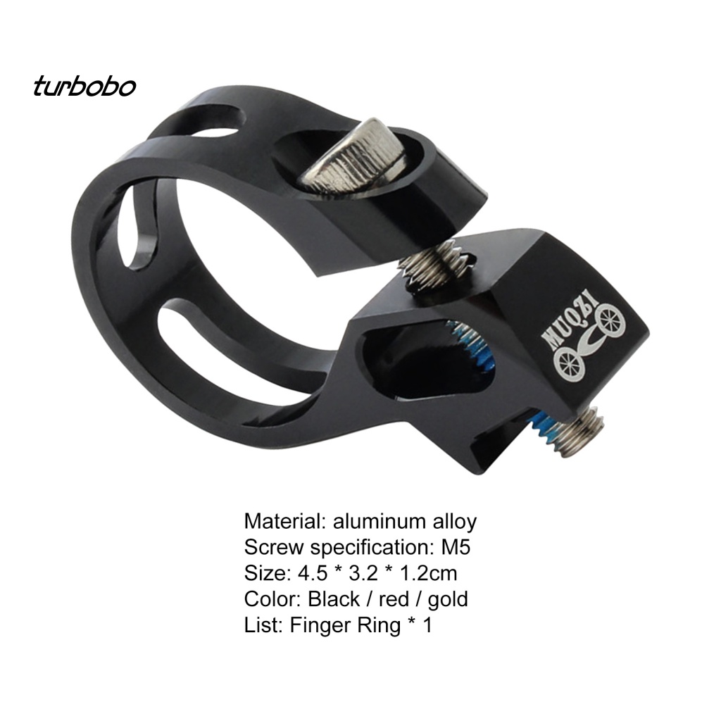 Turbobobo Kẹp Cần Gạt Số Xe Đạp Thiết Kế Rỗng Nhẹ Chống Mài Mòn Cho X5 X7 X9 XO XX XO1 XX1