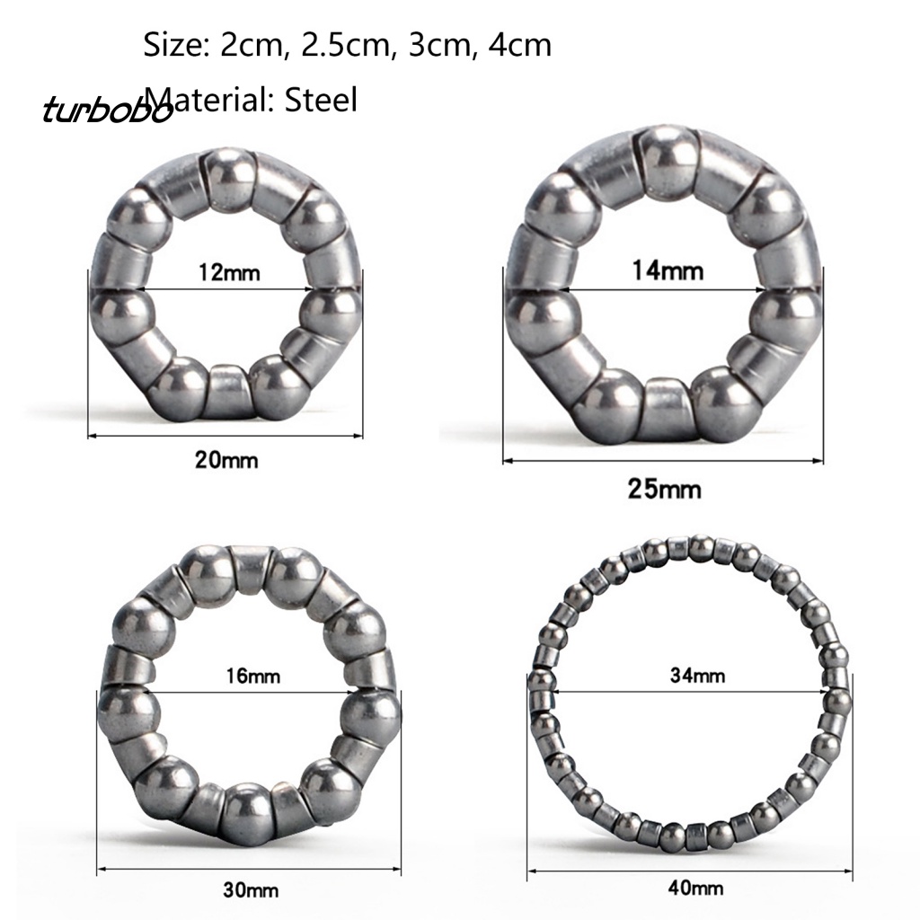 Turbobo Set 2 Bóng Tai Nghe Xe Đạp Độ Cứng Cao Chống Mài Mòn Tiện Lợi