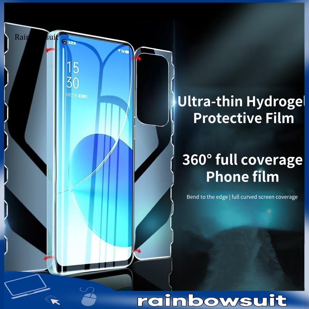 Miếng Dán Hydrogel Siêu Mỏng Bảo Vệ Mặt Trước / Sau Cho OPPO Reno 6 / Reno 6 Pro / Reno 6 Pro + / Reno 5 / Reno 5
