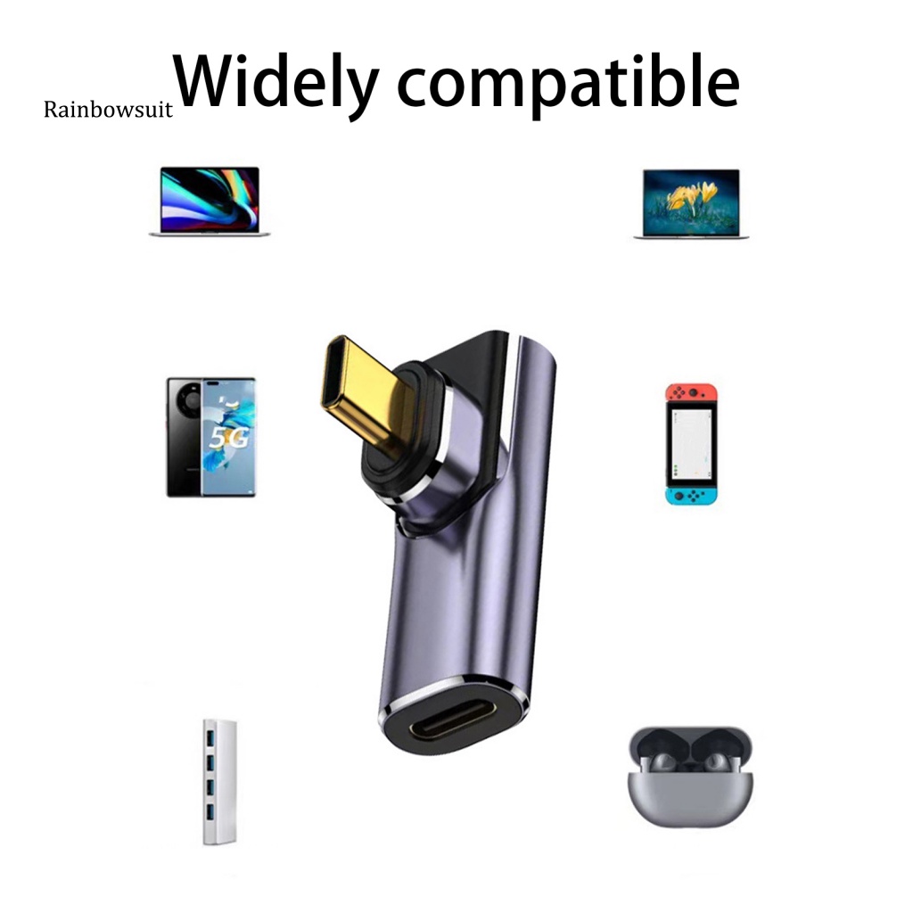 Bộ Chuyển Đổi Video Từ Tính 40Gbps Chuyển Đổi Đèn LED 140W Sạc Nhanh 8K 120Hz Type-C Cho Điện Thoại Di Động