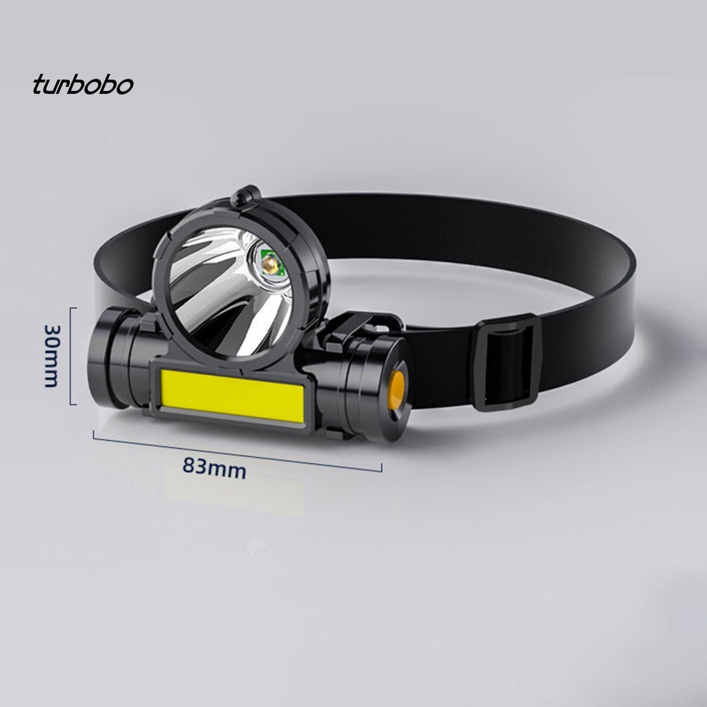 Đèn Pha LED COB Độ Sáng Cao Chống Thấm Nước Có Thể Điều Chỉnh Đa Góc Sạc Lại Bằng USB Dành Cho Đi Cắm Trại Leo Núi