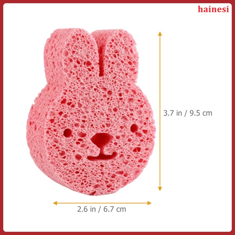 Set 3 Miếng Bọt Biển Tắm Em Bé Hình Ngôi Sao Hoạt Hình