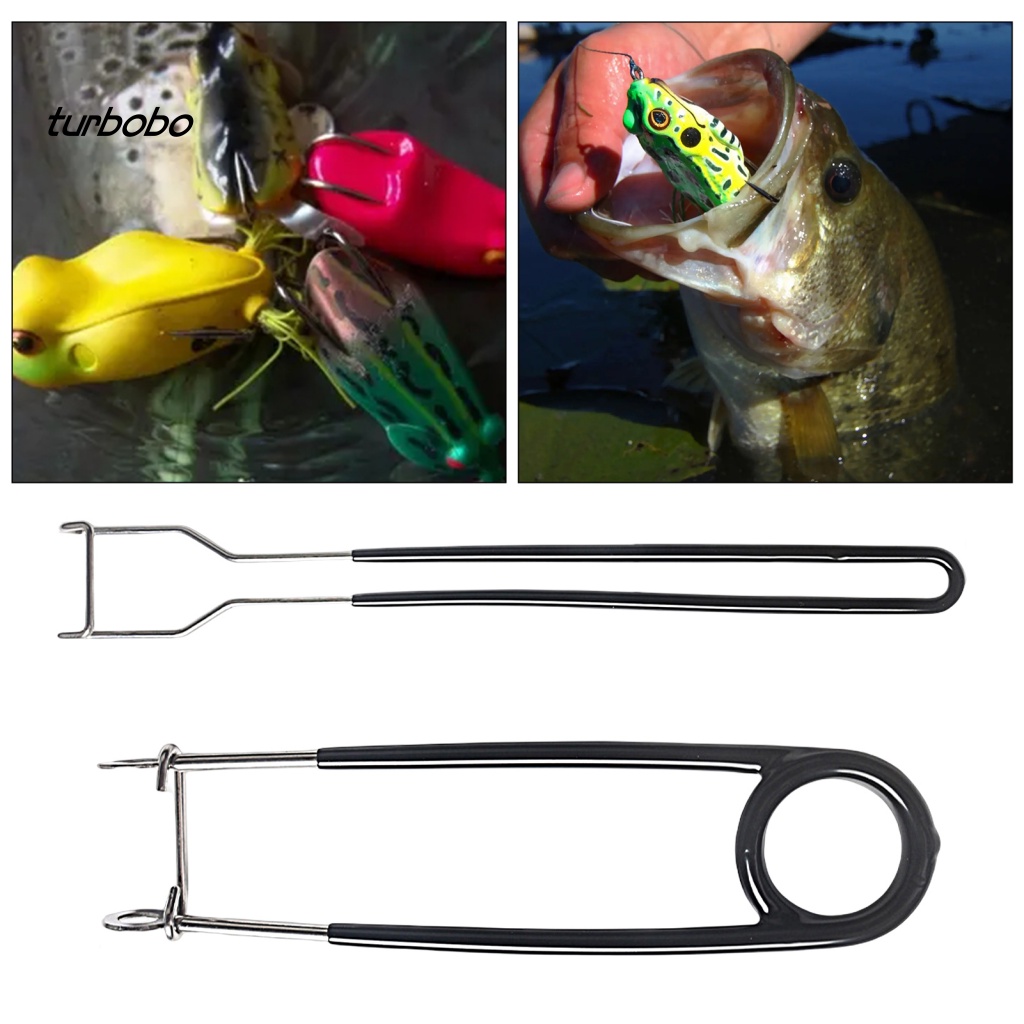 Set 2 Dụng Cụ Hỗ Trợ Câu Cá Chống Trầy Bằng Thép Không Gỉ