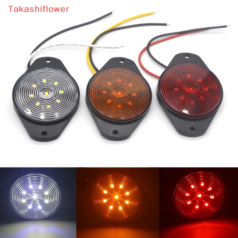 [TakashiflowerV] Đèn Tín Hiệu 9 Bóng Led Cảnh Báo Gắn Nóc Xe Hơi / Xe Tải Trailer Lorry VAN Camper Offroad