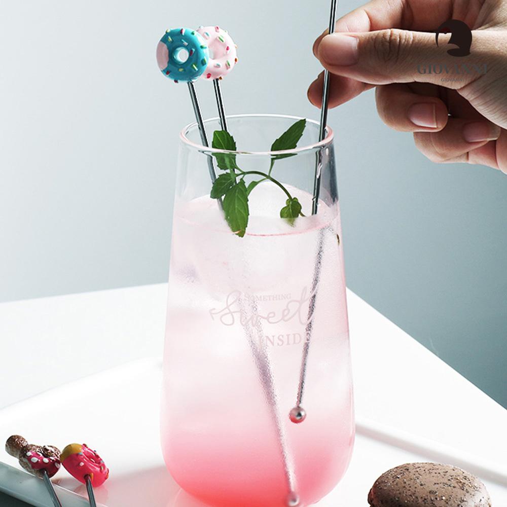 GIOVANNI Que Khuấy Đồ Uống Hình Bánh Donut