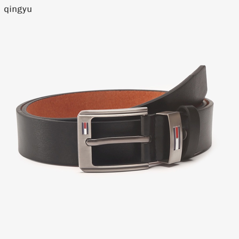 Thắt Lưng Da PU Khóa Vuông Thời Trang Cho Nam