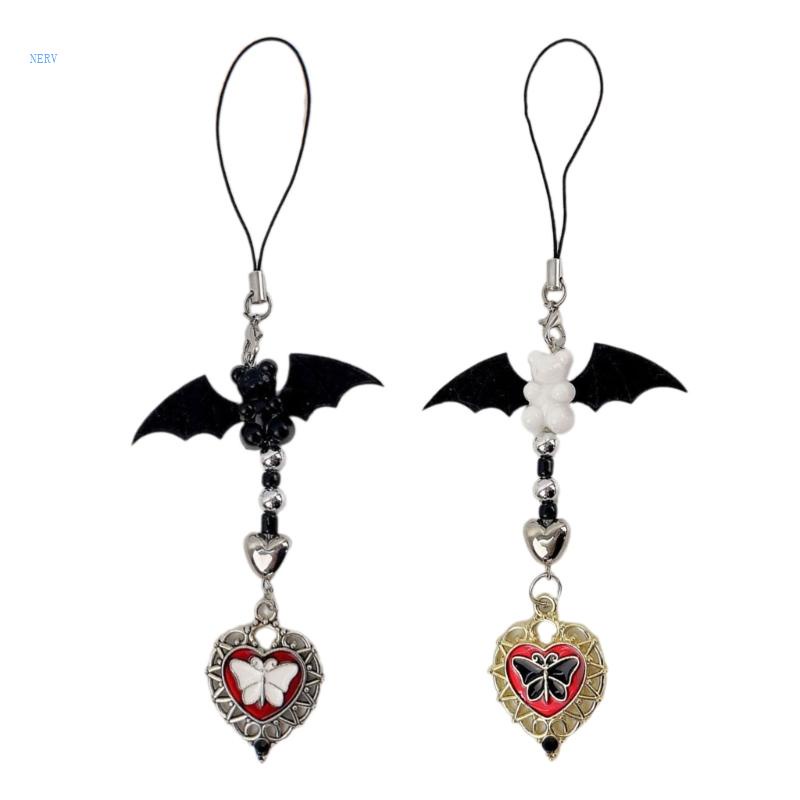 Dây Treo Xâu Hạt Hình Bướm / Gấu Hoạt Hình Phong Cách Halloween