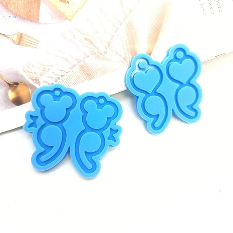 Khuôn Làm Mặt Vòng cổ / Bông Tai / Vòng cổ Bằng Epoxy Độc Đáo DIY