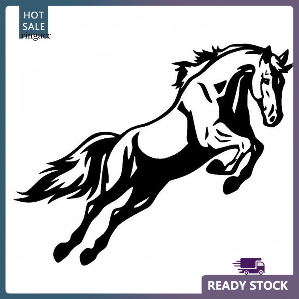 Đề Can Phản Quang Tự Dính In Hình Ngựa Nhảy Múa Trang Trí Thân Xe Hơi / Xe Tải DIY