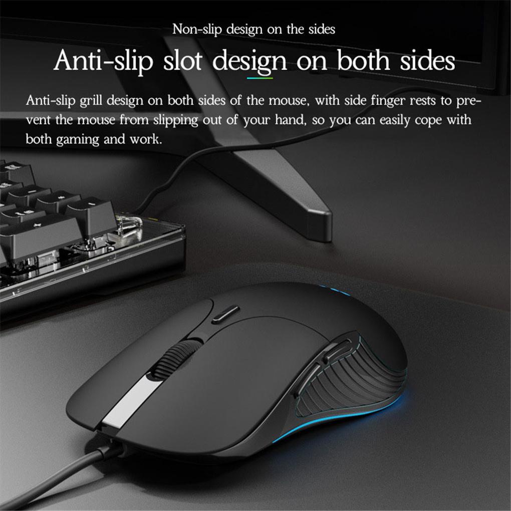 Chuột Quang Gaming 6 NúT ChốNg NướC Có Dây Với ĐầU NhậN Cho PC / Laptop