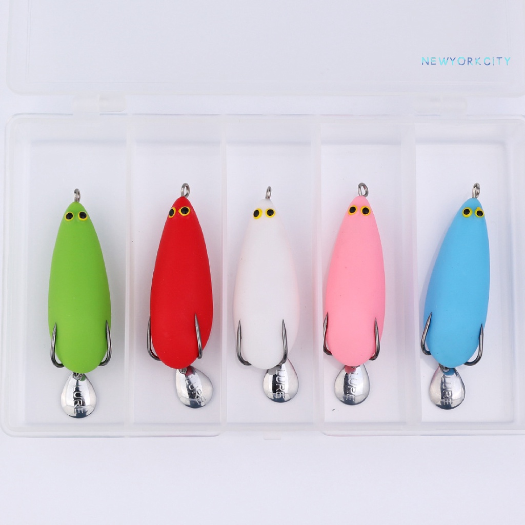 Mồi Giả Nhử Cá Bằng Kim Loại 10g 6cm Gắn Kèm Móc Câu